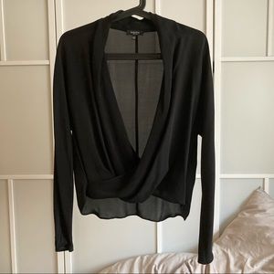 [Sold off app] Babaton 100% Silk Blouse